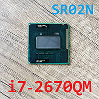 Процессор Intel Core i7-2670QM SR02N rPGA988B 6M 2.2GHz