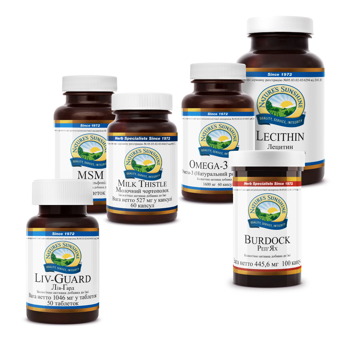 Програма "Здоров'я вашої печінки", Nature's Sunshine Products, США