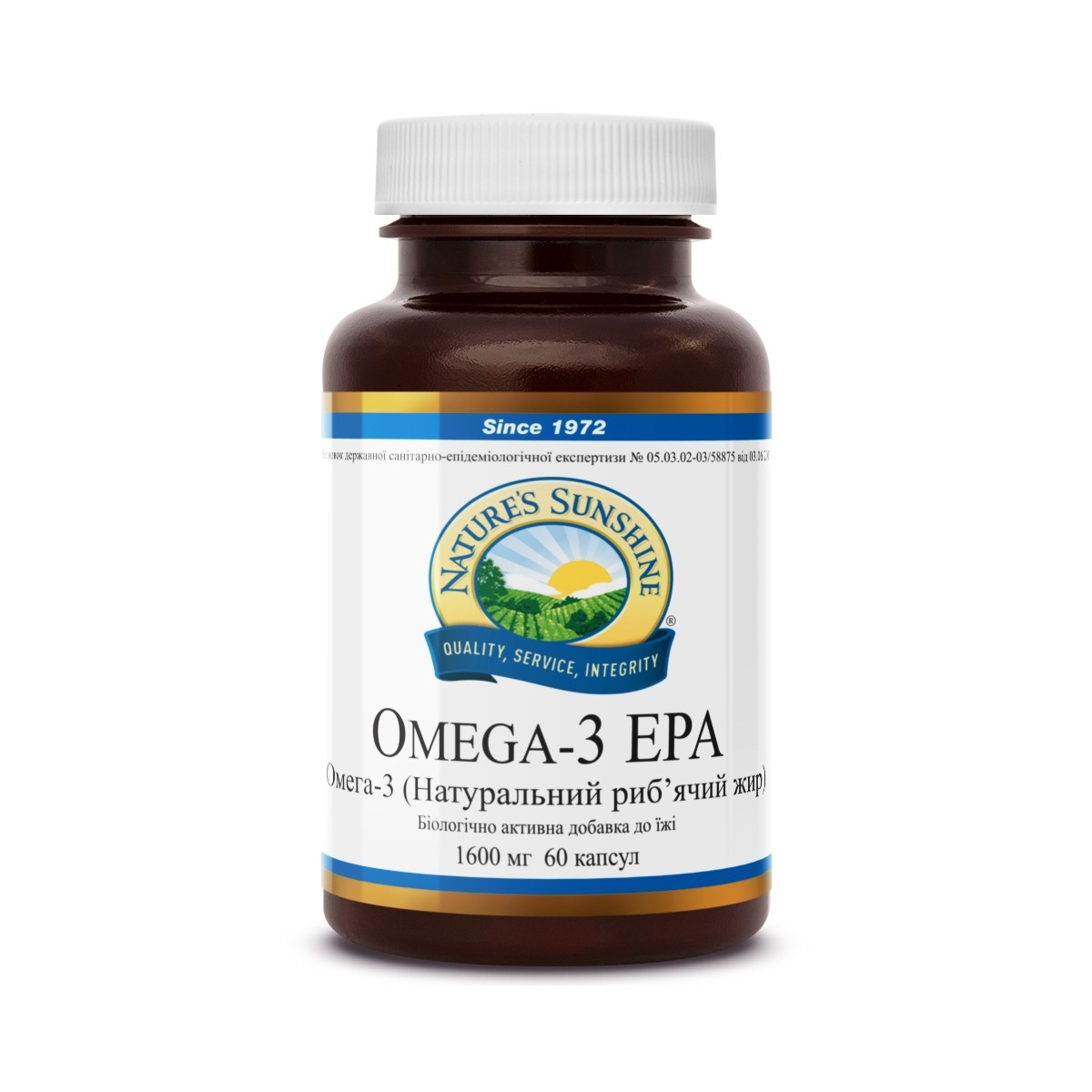 Omega 3, EPA Омега-3 (Натуральний риб'ячий жир), NSP, НСП, США.