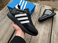 Чоловічі зимові кросівки Adidas Iniki Runner на хутрі утеплені, фото 4