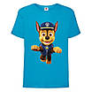 Футболка дитяча Щенячий патруль (Paw Patrol-02) Гончик Чейз, фото 4
