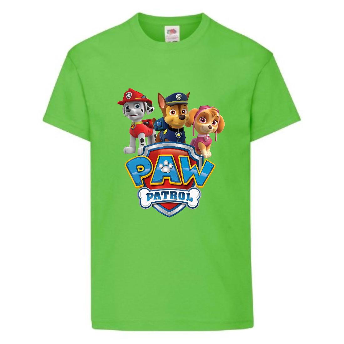 Футболка дитяча Щенячий патруль (Paw Patrol-05-02) Гончик, Маршал, Скай