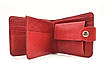 Елегантне портмоне-гаманець № 3 з відділенням для фото тиснення Два Серця червоне. Жіночий гаманець, портмоне, фото 5