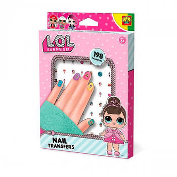 Набір наклейок для нігтів серії L.O.L SURPRISE! - Модний лук SES Creative 14193S