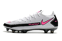 Бутсы Nike Phantom GT Elite FG white/pink