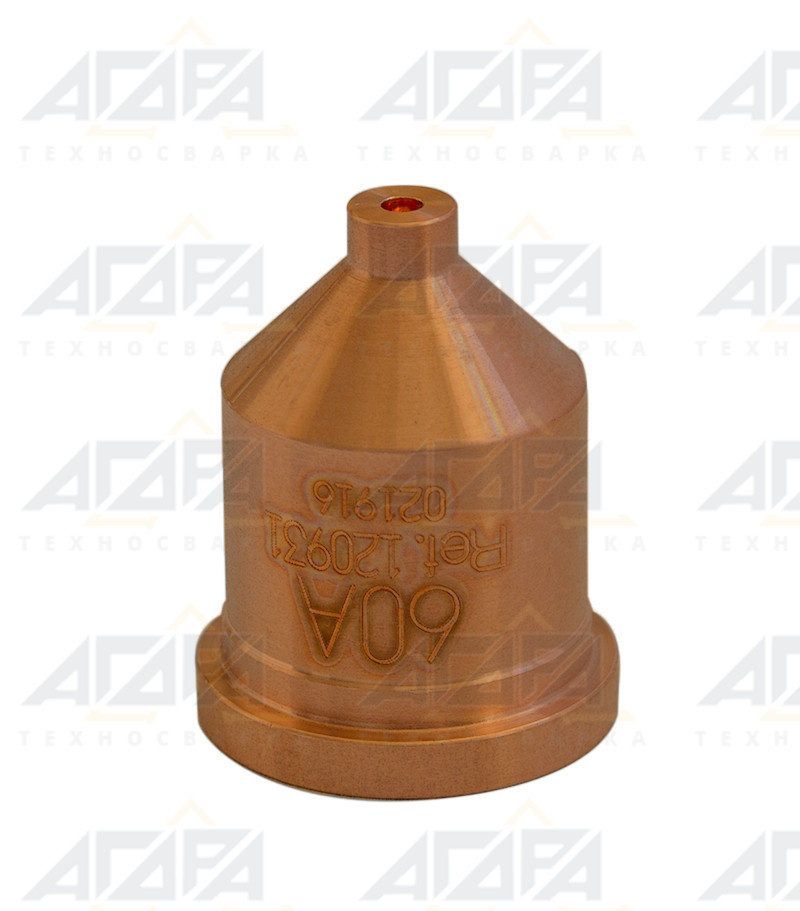 Сопло/Nozzle 60 А 120931 для Plasmatherm Powermax 1250 Plasmatherm Powermax 1650 - фото 1 - id-p3149770