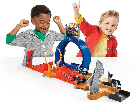 Fisher-Price Nickelodeon Трек Вспыш і диво машинки "Купол Монстра", фото 2