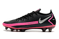 Бутсы Nike Phantom GT Elite FG black/pink