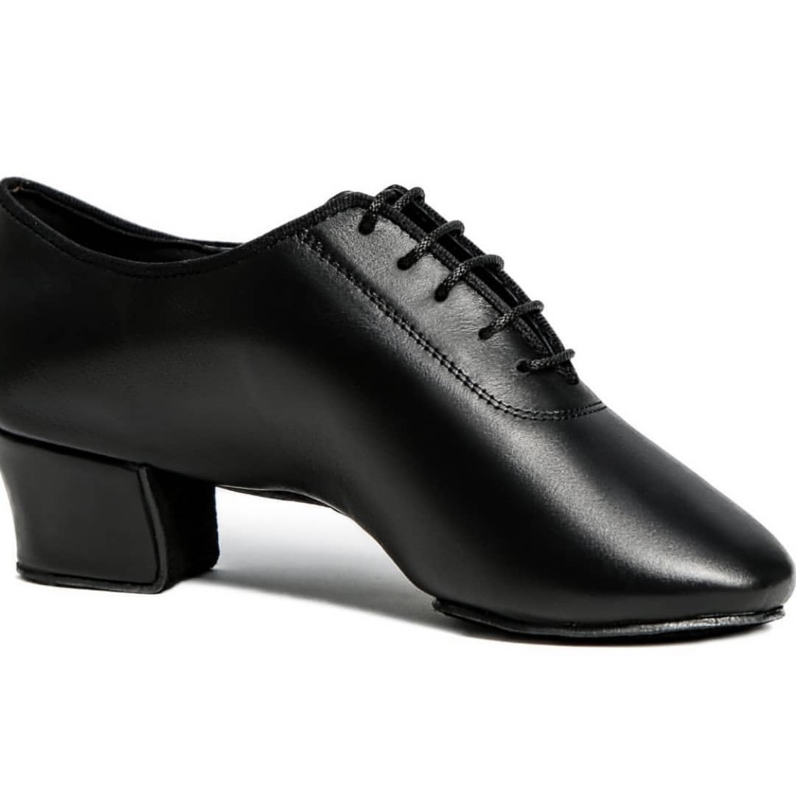 Мужские туфли для бального танца Levant латина черные кожа (под заказ) - фото 1 - id-p1300431031