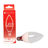 LED-лампа свічка E14 8 Вт 4100 К, фото 3