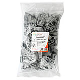 Кріплення для гофртруби Ø16 мм, отвір Ø 5 мм, 100 шт., фото 2