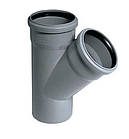 Трійник внутрішньої каналізації Profil 110/75/87