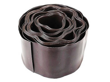 Смуга бордюрна фігурна15см х 9м коричнева