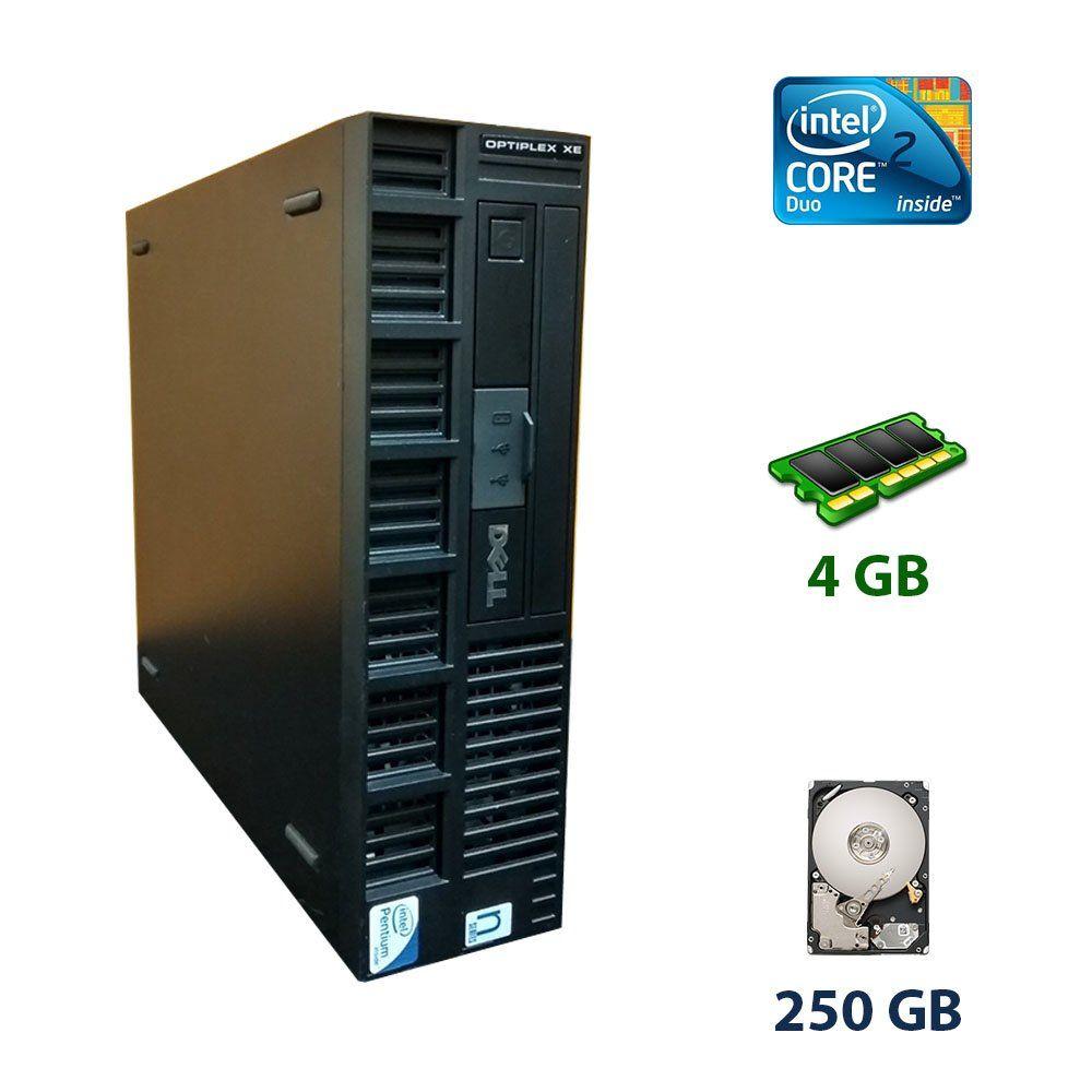 Dell OptiPlex XE SFF / Intel Core 2 Duo E8400 (2 ядра по 3.0 GHz) / 4 GB DDR3 / 250 GB HDD