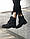Чоловічі черевики Timberland Premium full black (термо) осінь/зима, чорні. Розміри, фото 6