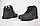Чоловічі зимові кросівки Adidas Climaproof High Black Red (на хутрі), чорно-червоні. Розміри (43,44,46), фото 6