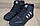 Чоловічі кросівки Adidas Originals Nite Jogger, чорні з сріблястими смужками. Розміри (41,42,43,44,45,46), фото 6