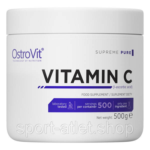 Вітаміни та мінерали OstroVit Vitamin C, 500 грам