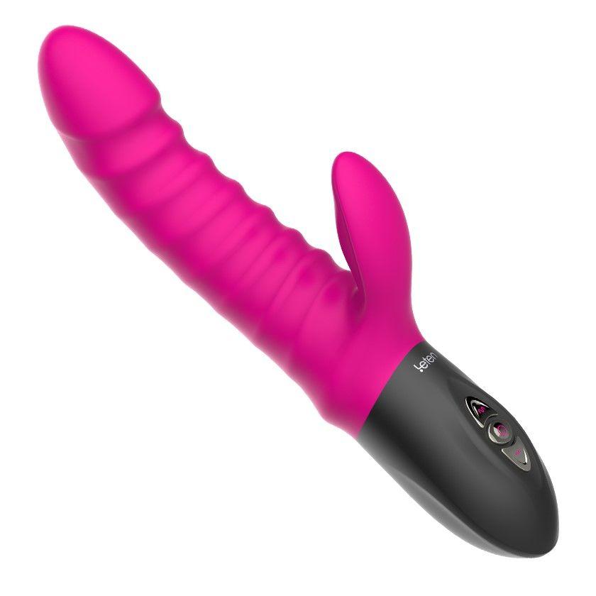 Пульсатор-кролик Leten Vibrator Passionate з підігрівом та вібрацією кліторального відростка Feromon