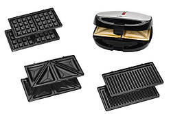 Нова надійна сендвічниця-вафельница-гриль з Німеччини Clatronic ST / WA3670 з гарантією