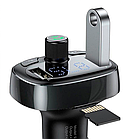FM Модулятор BASEUS T-Typed BT-MP3 2USB Tarnish, фото 10