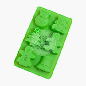 Силіконова форма — Новорічна асорті No1