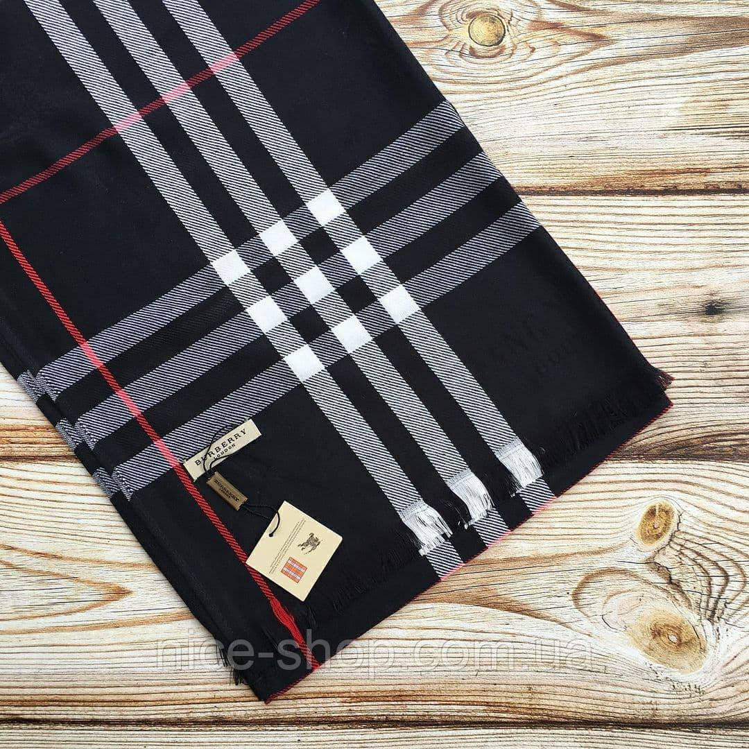 Палантин Burberry чорний