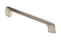 Ручка мебельная GTV MILANO Шлифованная сталь (Инокс) 128 мм