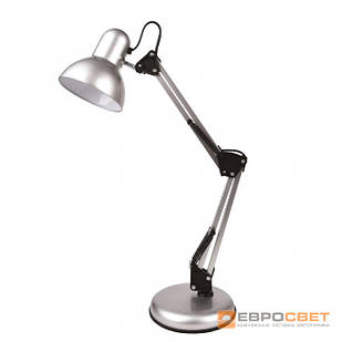 Настільна лампа Евросвет Ridy-027 E27 срібло