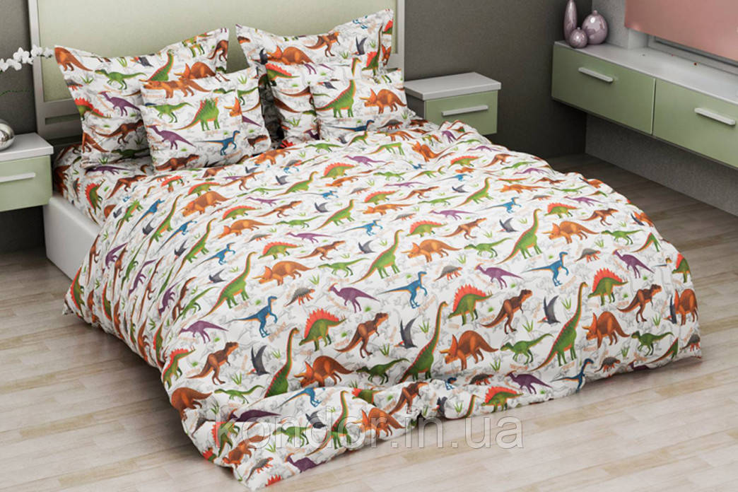 Дитяча постільна білизна "Динозаврики", фото 1