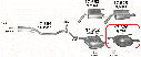 Глушник (вихлопна система) OPEL VECTRA C 3.2 (3175 см3) (з 2002р) (Опель Вектра Ц) седан/хетчбек, фото 2