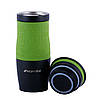 Термокружка Kamille Зелений 380мл з нержавіючої сталі з TPR-вставкою KM-2069A, фото 4