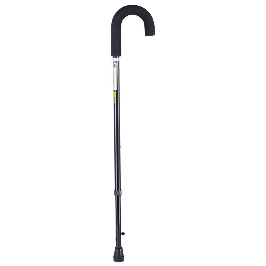 Тростина регульована, з пристроєм проти ковзання та дугоподібною ручкою - Nova B1080, фото 1