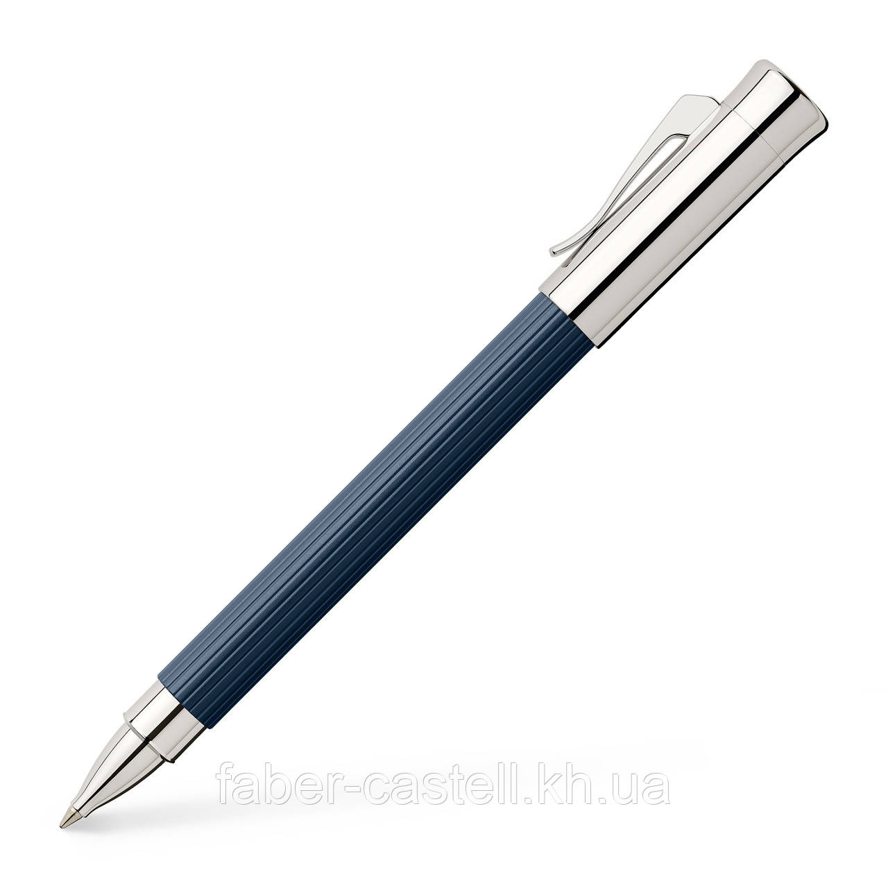Ручка ролер Graf von Faber-Castell з колекції Tamitio Night Blue, корпус синій, 141573, фото 1