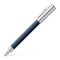 Ручка ролер Graf von Faber-Castell з колекції Tamitio Night Blue, корпус синій, 141573