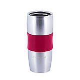Термокружка Kamille KM-2053 380мл Червоний Термокружка з нержавіючої сталі Якісна термокружка, фото 5