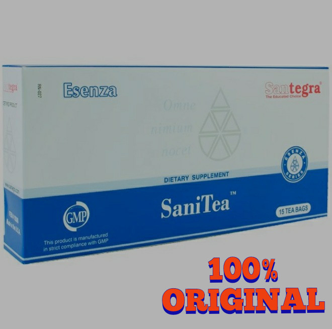 SaniTea (15 pcs.) СаниТеа чай для очищения организма, кишечника, и для похудения Сантегра - Santegra - фото 2 - id-p5400292