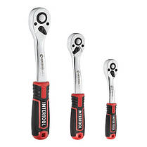Набір інструментів 1/2" & 3/8" & 1/4", 219ед., Cr-V STORM INTERTOOL ET-8219 ptor, фото 5