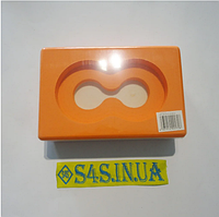 Блок для йоги (цегла для йоги) з отвором FI-5163 Помаранчевий