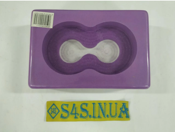 Блок для йоги (цегла для йоги) з отвором FI-5163 Фіолетовий, фото 1