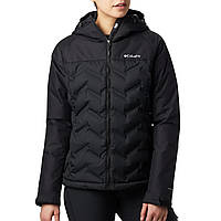 Черный женский пуховик Columbia Grand Trek Down Hooded Jacket ,S,1859641-010