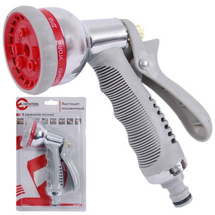 Пістолет-розпилювач для поливу INTERTOOL GE-0004 sck, фото 1