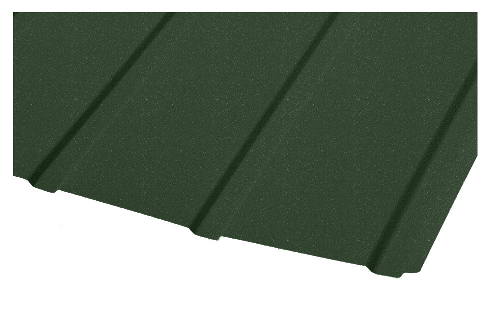 Профнастил ПС-8 RAL 6020 (матовий) стіновий, Колір Хромовий зелений.
