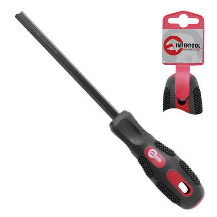 Викрутка шлицевая SL6.5 INTERTOOL VT-3004, фото 1