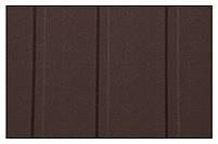 Профнастил ПС-8 RAL 8017 (матовий) стіновий, Колір Шоколадно-коричневий., фото 2