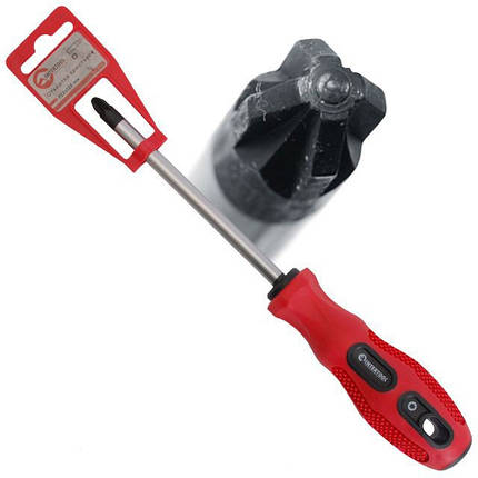 Викрутка хрестова PZ1 INTERTOOL VT-3157 sck, фото 1