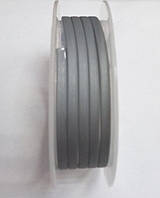 Каучук плоский сірий 4*2 мм