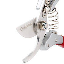 Секатор Prof 200 мм, SK5, алюмінієві ручки INTERTOOL FT-1014, фото 5