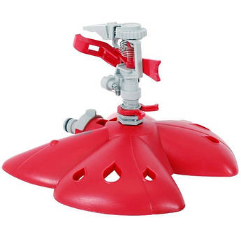 Дощувальний пристрій пульсуючий з повною/частковою зоною поливу на базі, круг/сектор поливу - до 12 м, PP, ABS