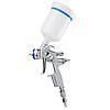 Пневматичний фарборозпилювач HVLP II професійний INTERTOOL PT-0105 sck, фото 7